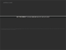 Tablet Screenshot of ankor.net